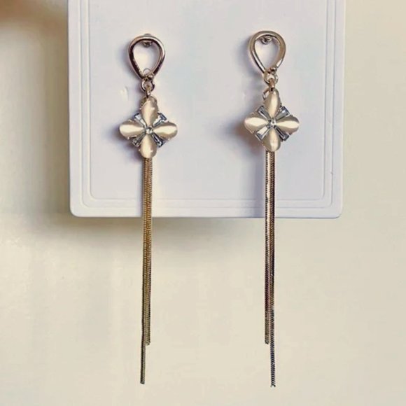 Stunning Gemstone Earrings NWOT - Picture 3 of 8